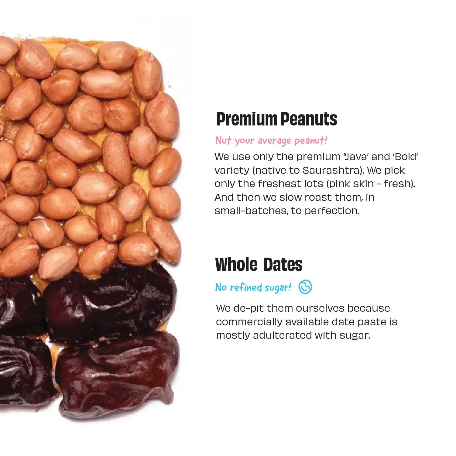 Peanut Butter, Crunchy, Date-Sweetened, Crunchy, Date-Sweetened