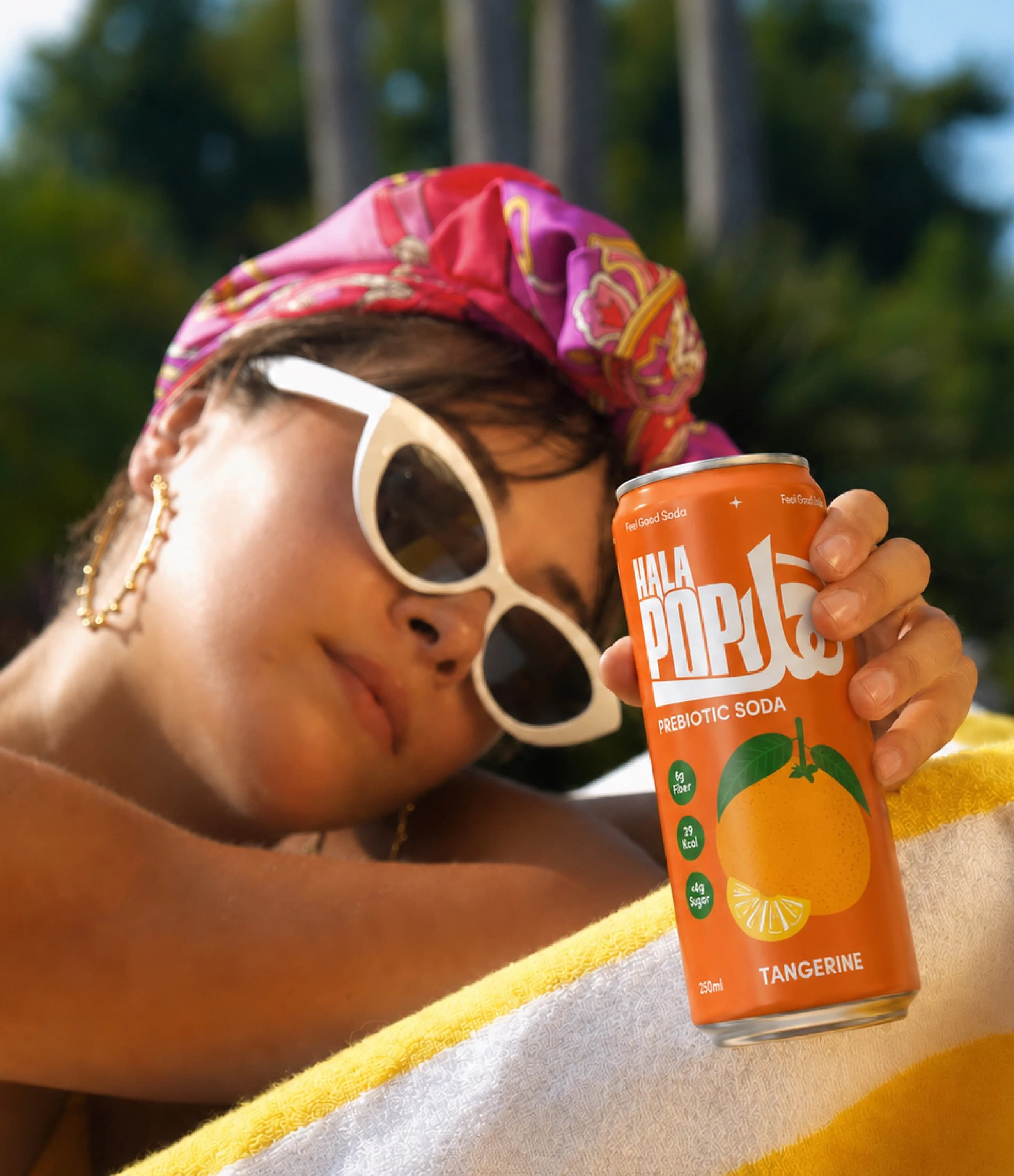 Prebiotic Soda, Tangerine, Tangerine