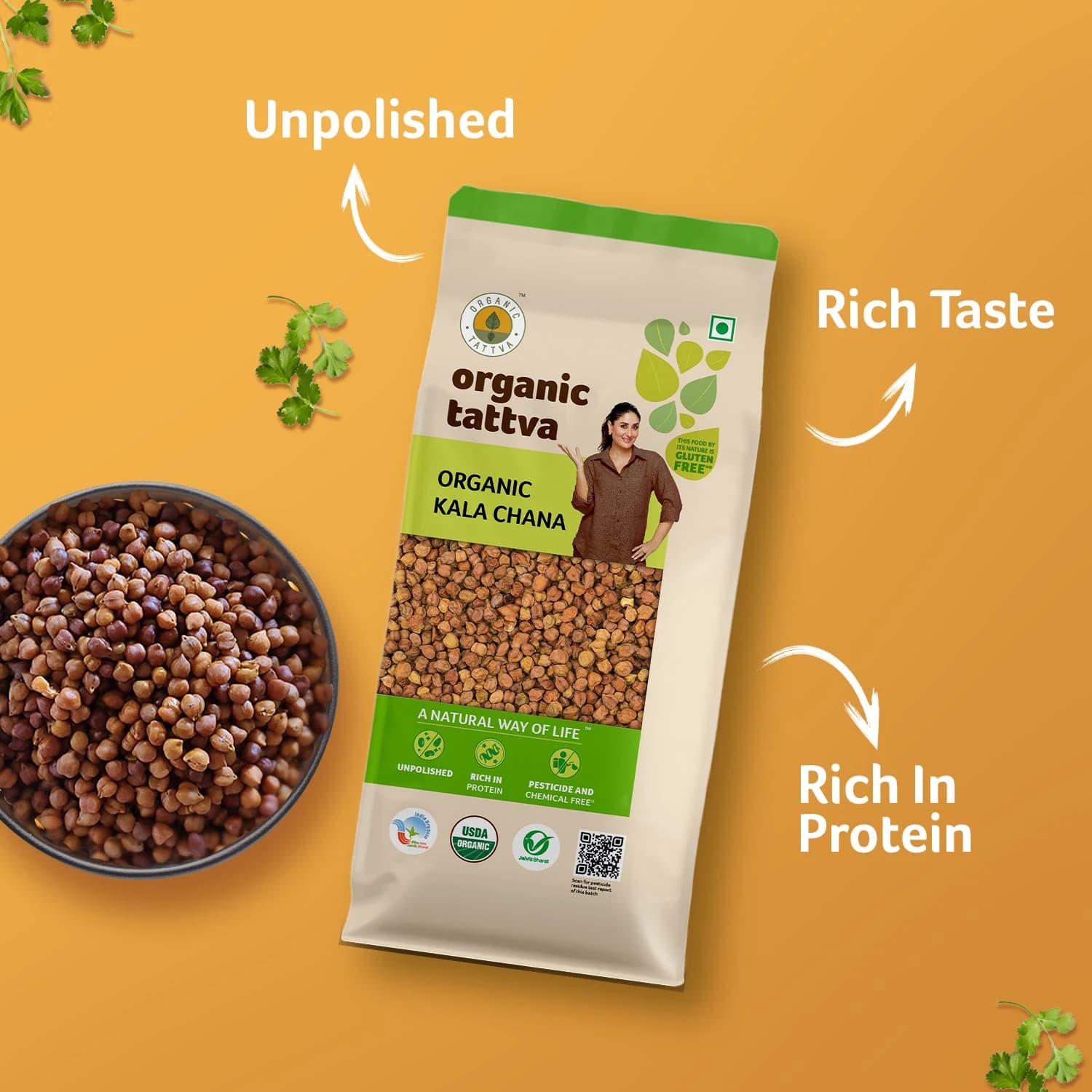 Kala Chana (Brown Chickpeas)