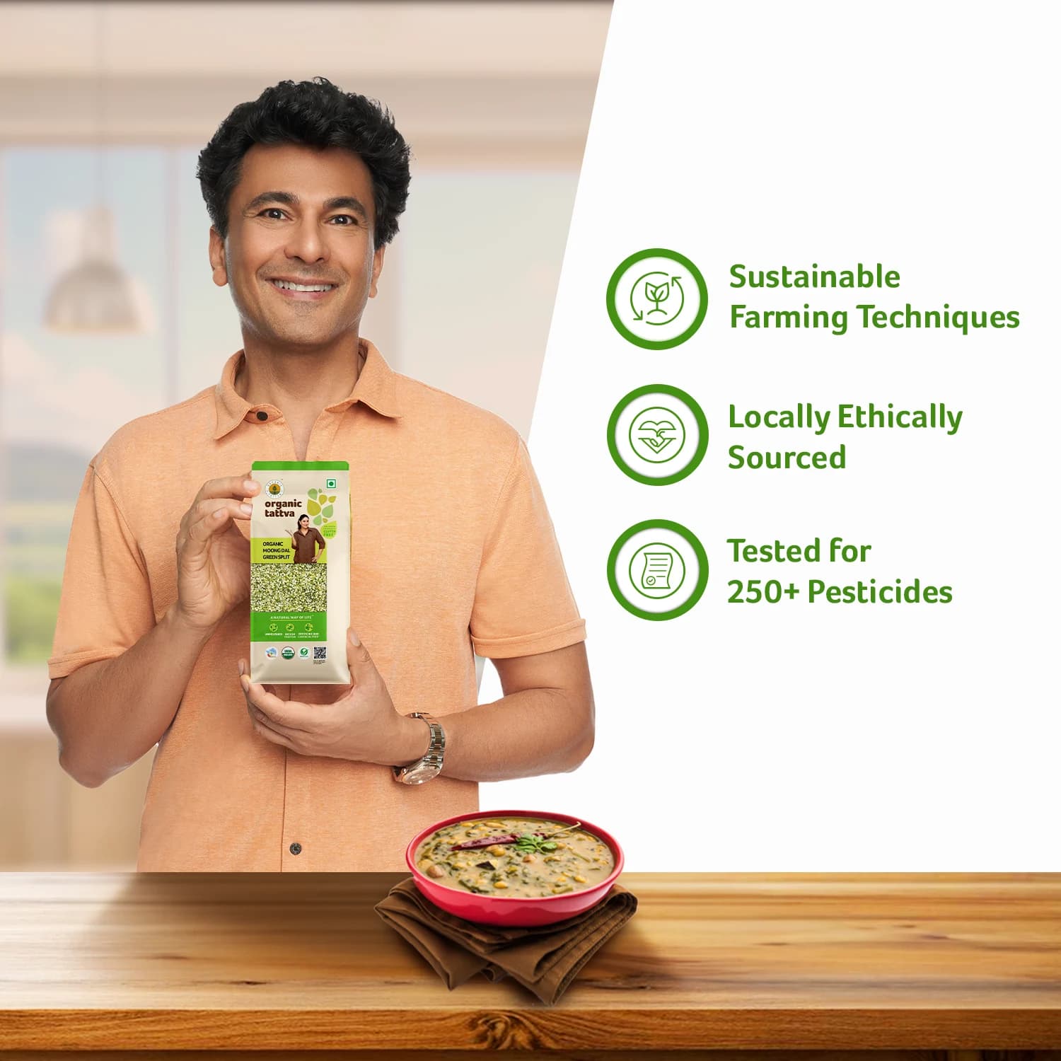 Moong Dal, Green Split, Green Split