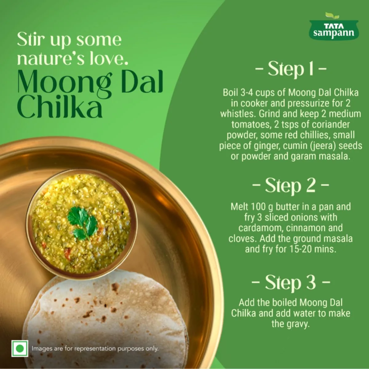 Moong Dal, Chilka (Green Split), Chilka (Green Split)