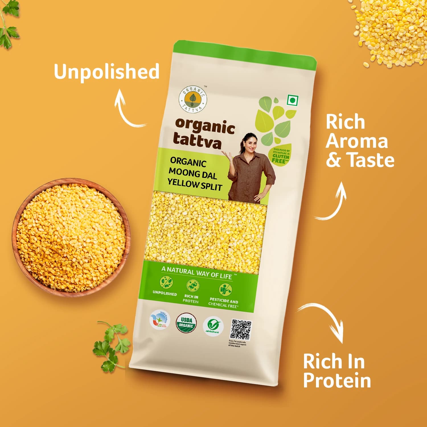 Moong Dal, Yellow Split, Yellow Split