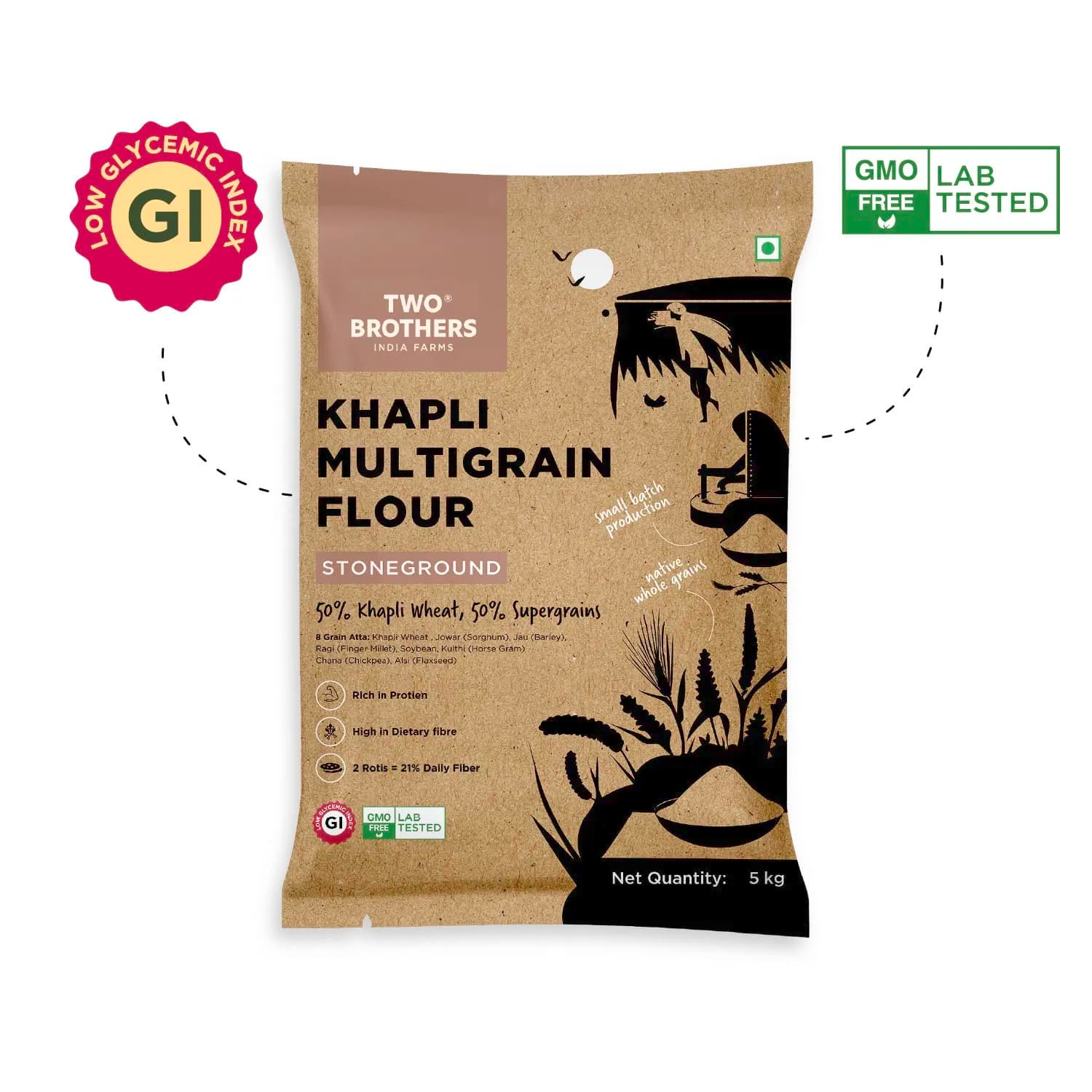 Khapli Multigrain Atta