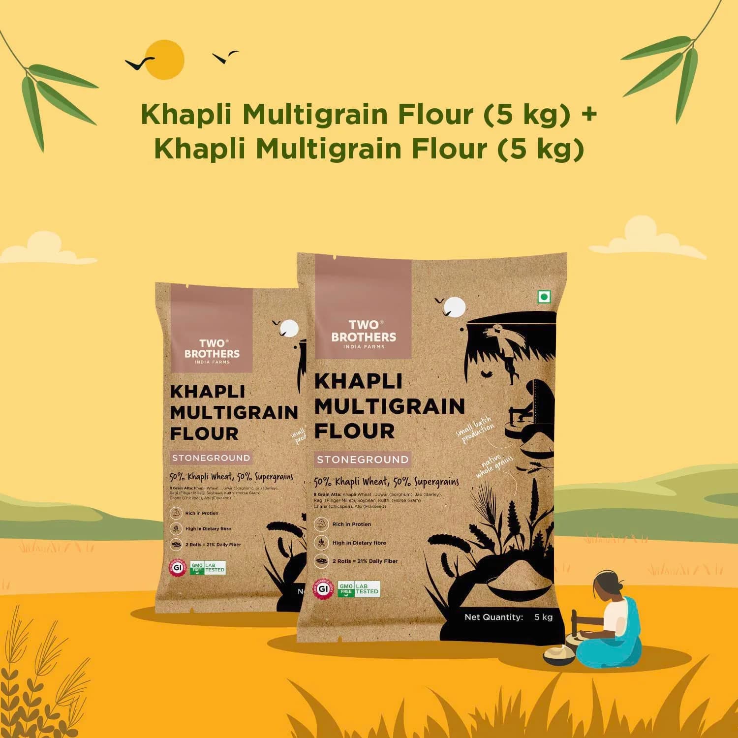 Khapli Multigrain Atta