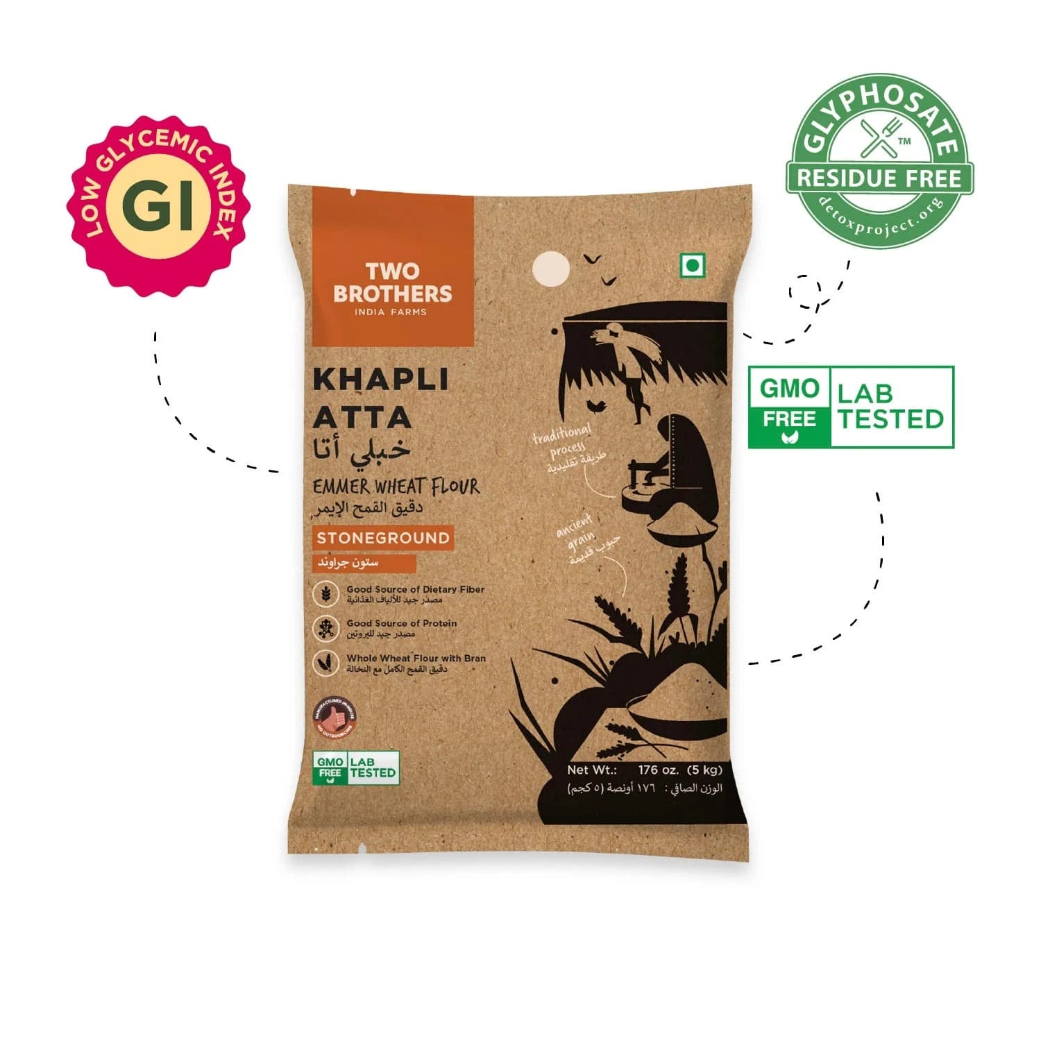 Khapli Wheat Flour
