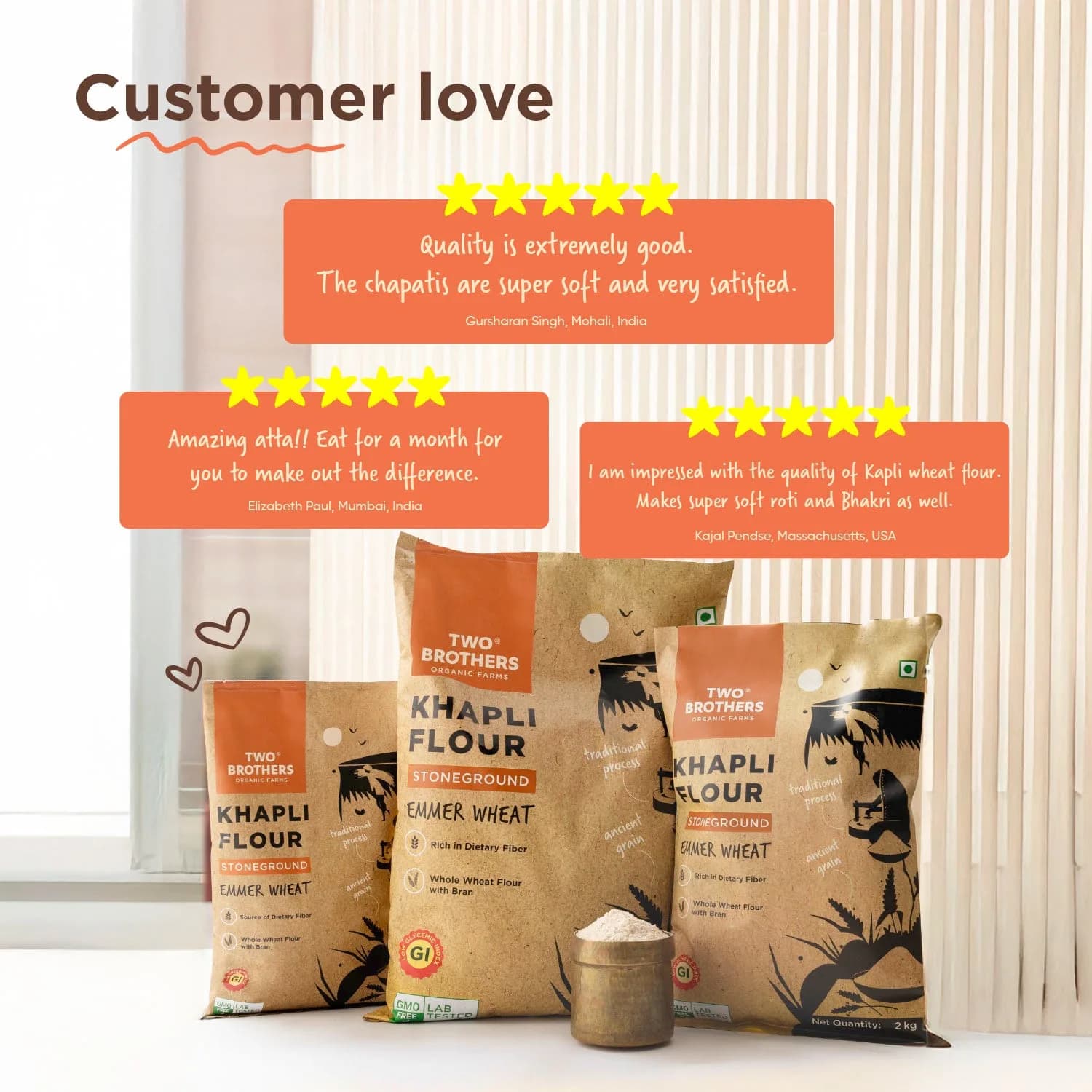 Khapli Wheat Flour