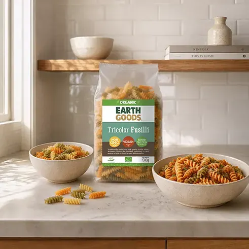 Fusilli, Wholegrain, Wholegrain