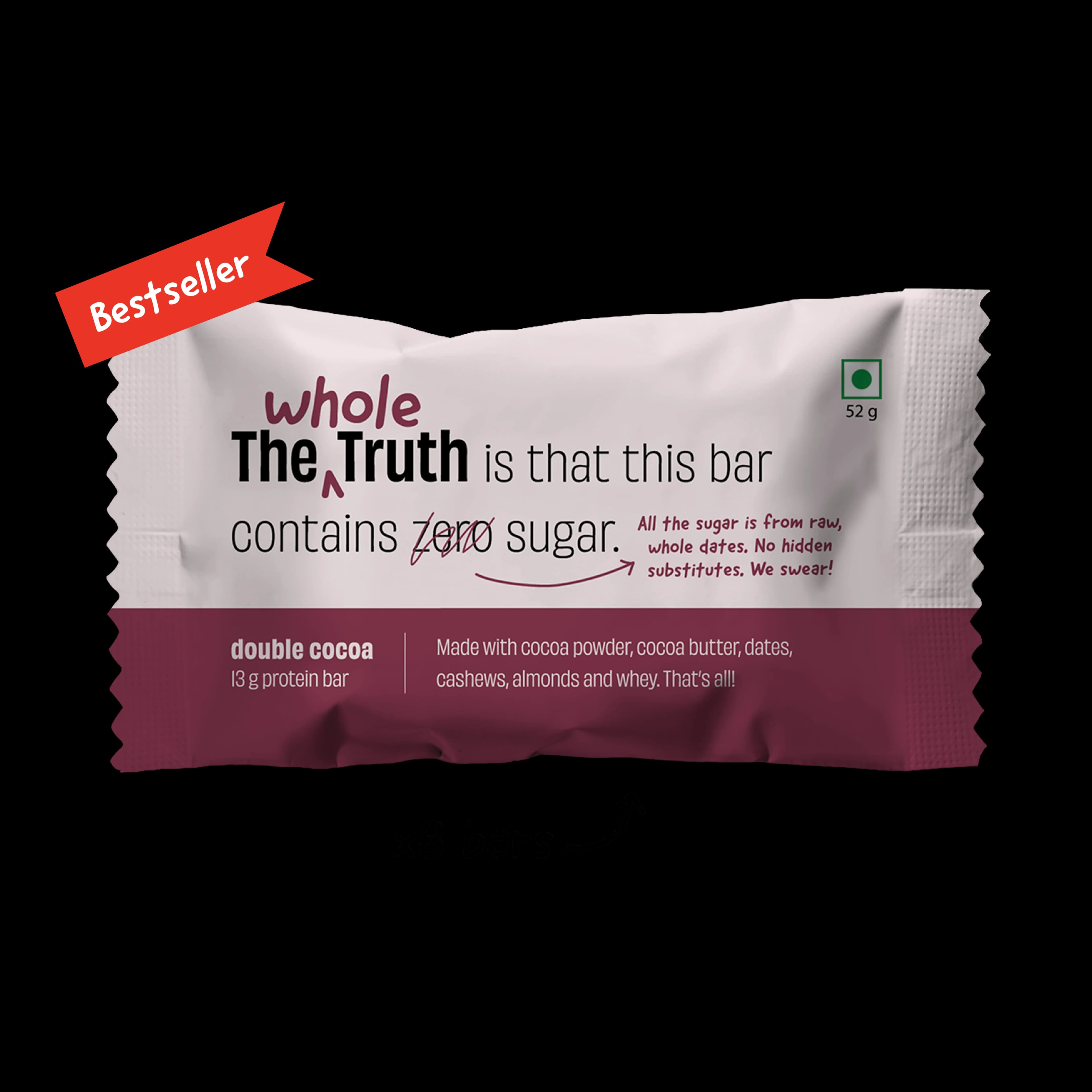 Protein Bar, Double Cocoa, Double Cocoa