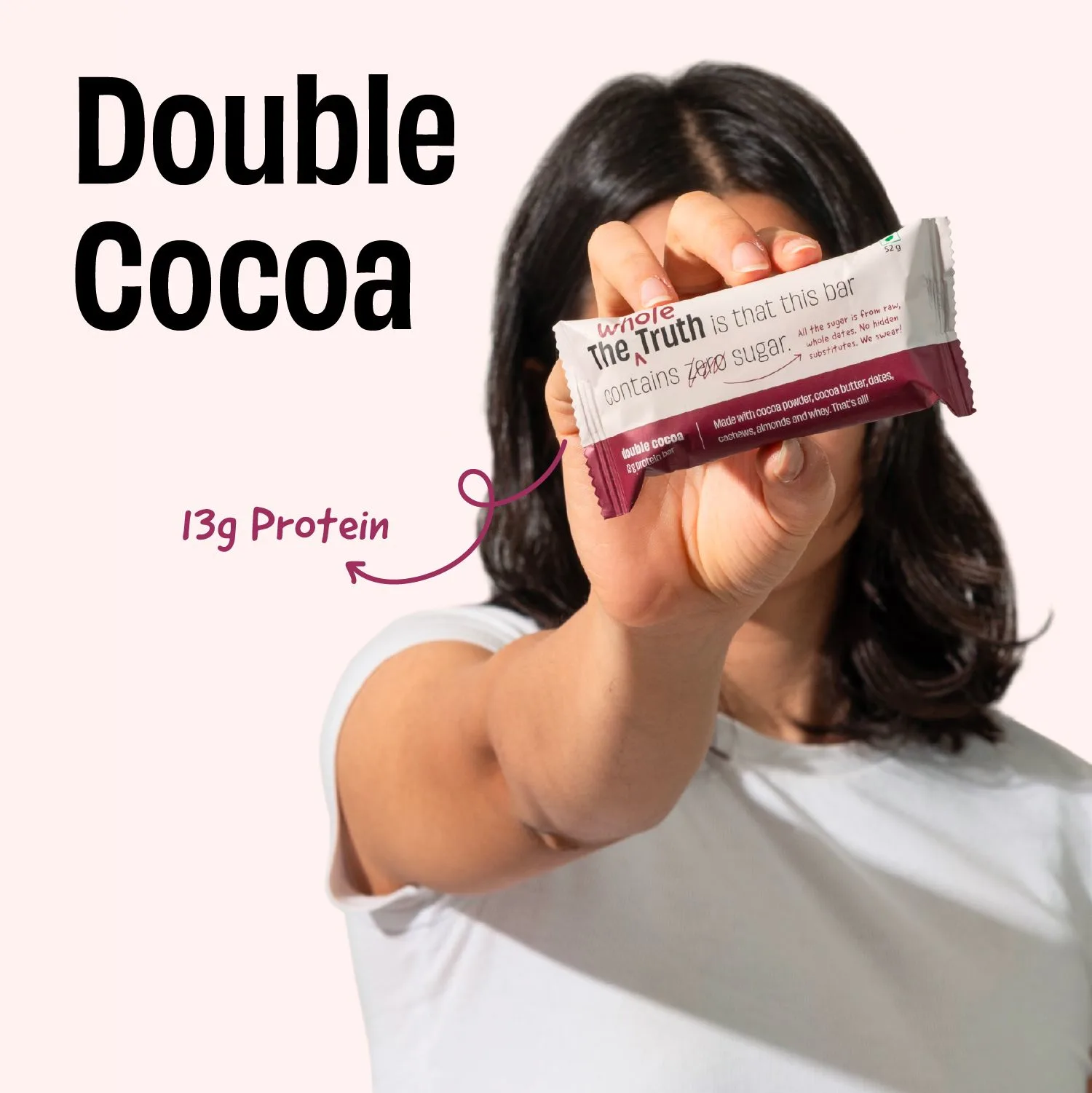 Protein Bar, Double Cocoa, Double Cocoa