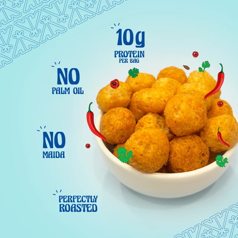 Protein Puffs, Masala Mania, Masala Mania