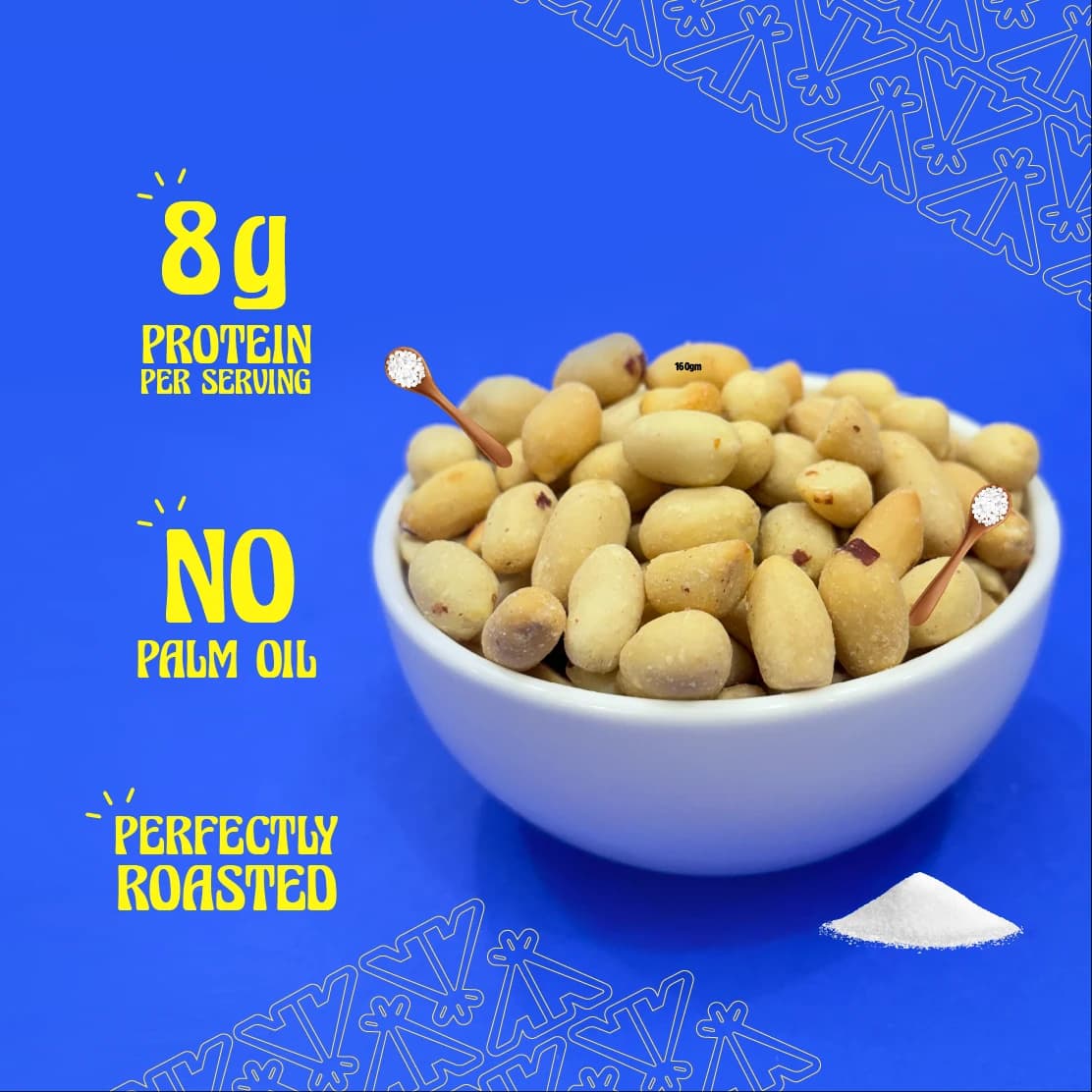 Roasted Peanuts, Salted, Salted